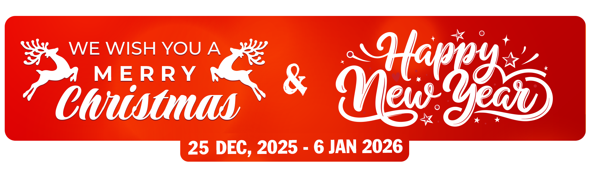 EXCLUSIVE CHRISTMAS & NEW YEAR OFFERS