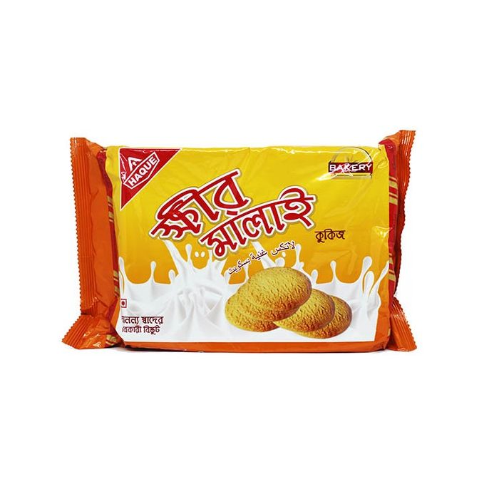 Haque Biscuits Kheer Malai Cookies 330 Gm