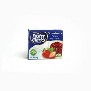 FOSTER CLARKS GELATIN STRAWBERRY 85 GM BOX