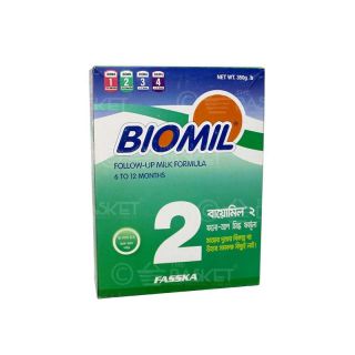 BABY FORMULA FASSKA BIOMIL 2 PACK 350 GM