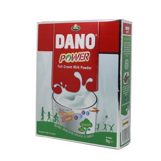 DANO POWDER MILK FULL CREAM INSTANT 1 KG BOX