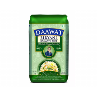 BASMATI RICE DAAWAT BIRYANI 1 KG