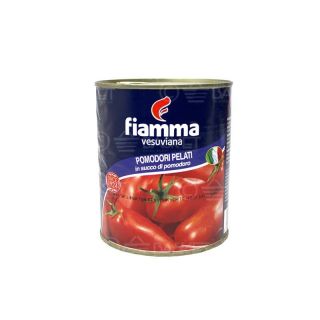 CANNED VEGETABLE FIAMMA WHOLE PEELED TOMATOES 800 GM