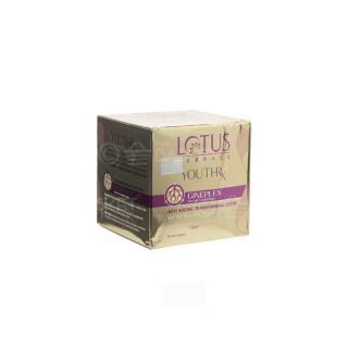 LOTUS CREAM YOUTHRX ANTI AGEING TRANS. 50 GM