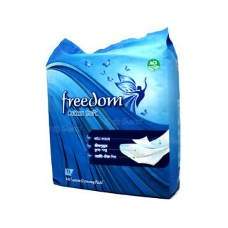 ACI SANITARY NAPKIN FREEDOM REG. FLOW BELT SYS. 15 PADS