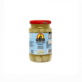 FIGARO PICKLE SILVERSKIN ONIONS IN VINEGAR 340 GM