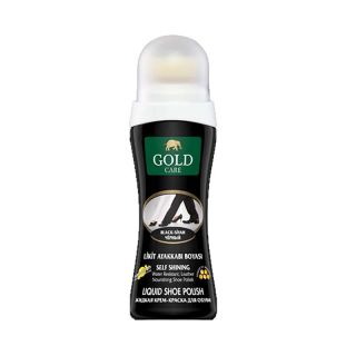 SHOE SHINER GOLD CARE LIQUID SELF SHINING BLACK 75 ML