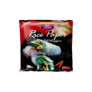 RICE PAPER THAI CHOICE SPRING ROLL WRAPPERS 200 GM