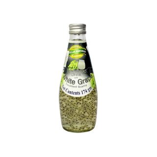 BASIL SEED DRINK AMERICAN HARVEST WHITE GRAPE 290 ML