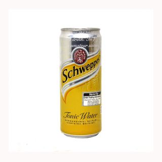 SCHWEPPES TONIC WATER 330 ML CAN