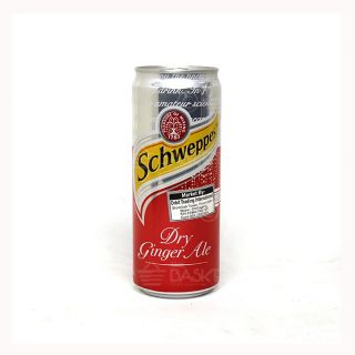 SCHWEPPES DRY GINGER ALE 320 ML CAN