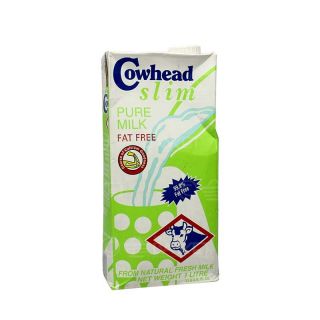 UHT MILK COWHEAD SLIM PURE MILK 1 LITER