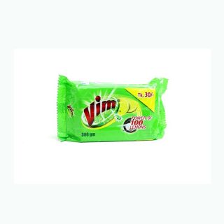 VIM DISH WASH BAR POWER OF 100 LEMONS 300 GM