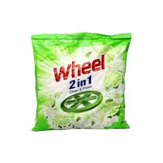 DETERGENT POWDER WHEEL 2 IN 1 CLEAN & FRESH 500 GM