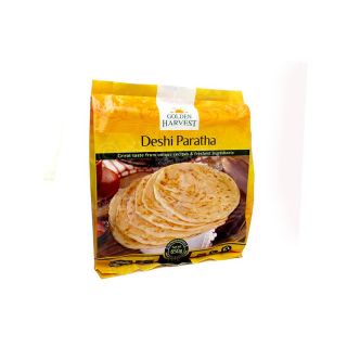 GOLDEN HARVEST PARATHA DESHI MINI FAMILY PACK 10 PCS 650 GM