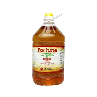 FORTUNE RICE BRAN OIL FORTIFIED 5 LTR PET