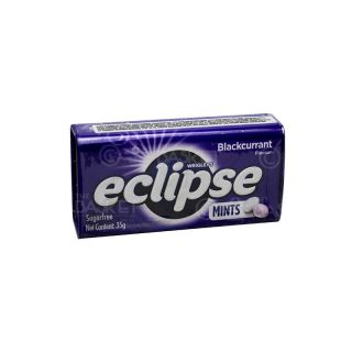 CHEWING GUM WRIGLEYS ECLIPSE MINTS BLACKCURRANT FLV. 35 GM