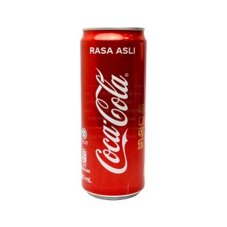 COCA COLA SOFT DRINKS RASA ASLI 320 ML CAN
