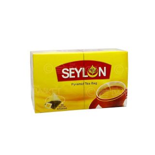 REGULAR TEA SEYLON PYRAMID 100 GM BOX (50 TEA BAGS)