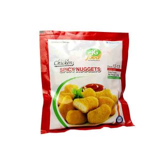 AG FOOD CHICKEN NUGGETS SPICY 250 GM