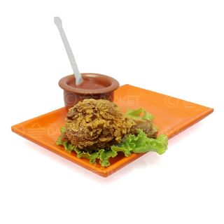 THE BASKET FRIED CHICKEN 1 PCS