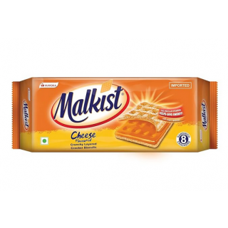 BISCUITS MALKIST CHEESE FLAVOURED 144 GM