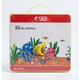 OIL PASTEL TITI NON-TOXIC 55 COLORS