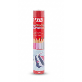 COLOUR PENCIL JOYTITI 12 PCS TWC-12RT