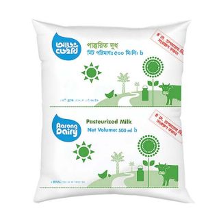 AARONG LIQUID MILK PASTEURIZED 500 ML
