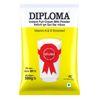 POWDER MILK DIPLOMA FULL CREAM (POLY) 500 GM