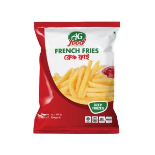 FRENCH FRIES AG FOOD REAL POTATOES 500 GM PACK