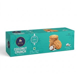BISCUIT NEW ZEALAND DAIRY RIVOLI COCONUT CRUNCH COOKIES 150 GM
