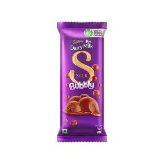 CHOCOLATE CADBURY DAIRY MILK SILK BUBBLY 112 GM