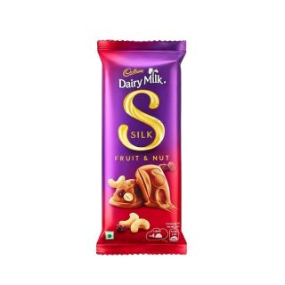 CHOCOLATE CADBURY DAIRY MILK SILK FRUIT & NUT 137 GM