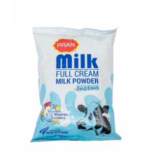 PRAN POWDER MILK FULL CREAM INSTANT 500 GM