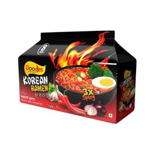 NOODLES DOODLES 3X SPICY KOREAN RAMEN 8P*62 GM