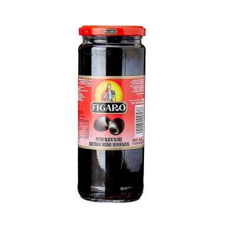 PICKLE FIGARO PITTED BLACK OLIVES 340 GM