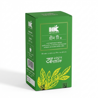 GREEN TEA KAZI & KAZI ORGANIC 40 TEA BAGS 60 GM