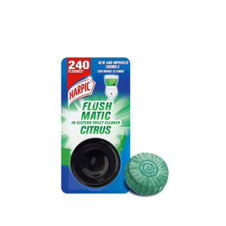 TOILET CLEANER HARPIC FLUSHMATIC CITRUS 50 GM