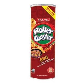 CHIPS JACK N JILL ROLLER COASTER BBQ 100 GM