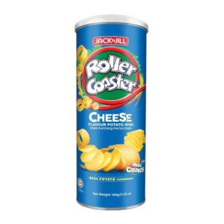 CHIPS JACK N JILL ROLLER COASTER CHEESE 100 GM
