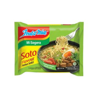 SOUP NOODLES INDOMIE MI SEGERA SOTO FLAVOUR PERISA SOTO 78 GM