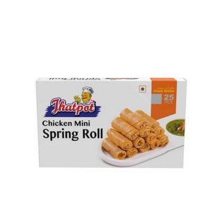 JHATPOT CHICKEN MINI SPRING ROLL 200 GM 25 PCS