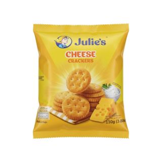 BISCUITS JULIES CHEESE CRACKERS PACKET 110 GM