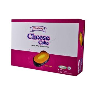 CAKE KISHWAN CHEESE PLAIN CAKE 12 PACKS