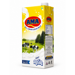 LIQUID MILK AMA FULL CREAM UHT 500 ML