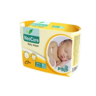 BABY DIAPER NEO CARE NEW BORN 0-4 KG 20 PCS
