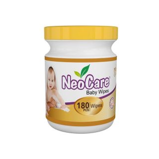 BABY WIPES NEO CARE 180 PCS (JAR)