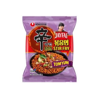 NOODLES NONGSHIM STIR FRY TOM YUM FLAVOUR 130 GM