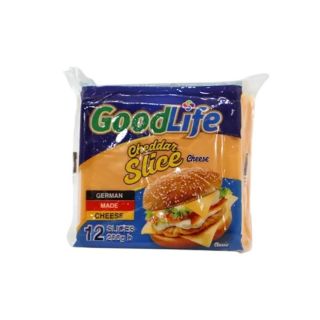 CHEESE PRAN GOODLIFE CHEDDAR SLICE 12 SLICES 200 GM